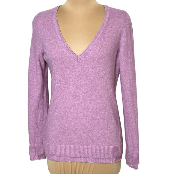 Banana Republic Sweaters - Banana Republic Sweater Pink Italian Yarn Womens Large Wool Blend Pullover Soft